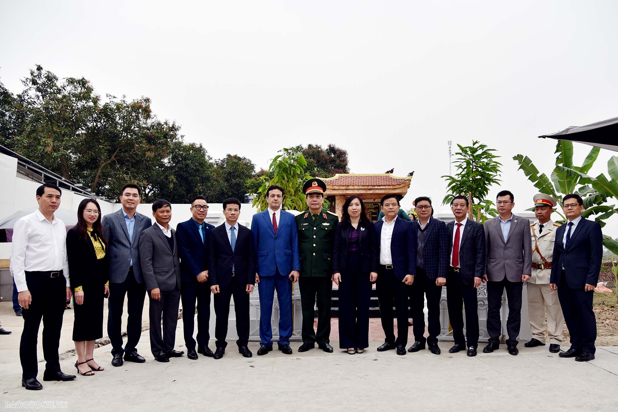 Khánh thành nâng cấp Khu tưởng niệm cán bộ, phóng viên Việt Nam-Algeria hy sịnh trong vụ tai nạn máy bay tại Sóc Sơn năm 1974