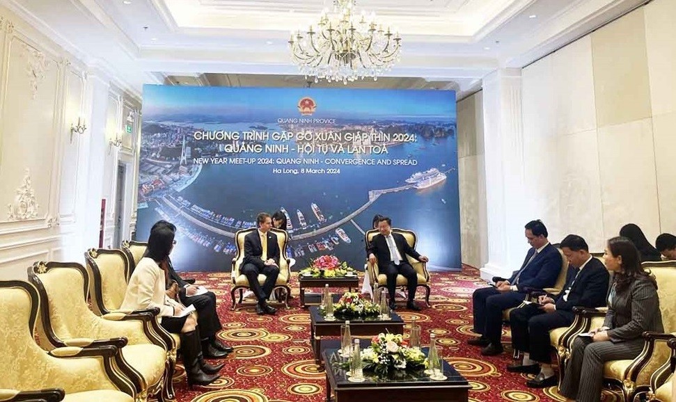 Chủ tịch UBND tỉnh Quảng Ninh tiếp Đại sứ, đại diện các nước và Hiệp hội Doanh nghiệp châu Âu tại Việt Nam