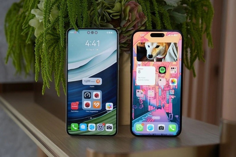 Apple đang phải đối mặt với sự cạnh tranh gay gắt từ Huawei