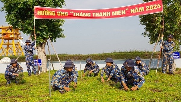 Tuổi trẻ Hải quân hưởng ứng Tháng Thanh niên năm 2024, lan tỏa ý thức bảo vệ môi trường