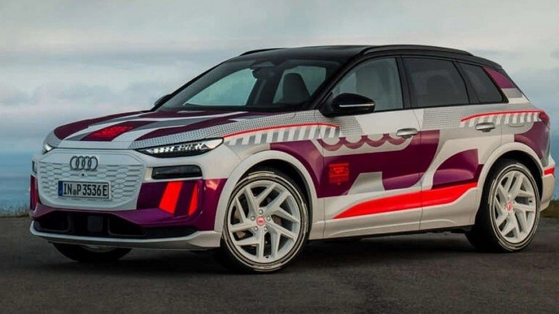 Xe điện Audi Q6 e-tron chính thức ra mắt vào ngày 18/3