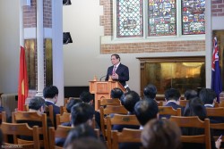 Bài phát biểu chính sách ý nghĩa và sâu sắc của Thủ tướng Phạm Minh Chính tại Đại học Victoria Wellington, New Zealand