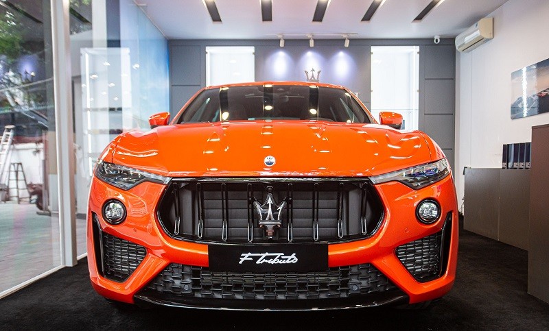 Cận cảnh siêu xe Maserati Levante F Tributo độc nhất Đông Nam Á