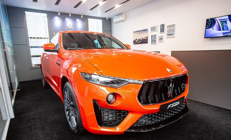 Cận cảnh siêu xe Maserati Levante F Tributo độc nhất Đông Nam Á