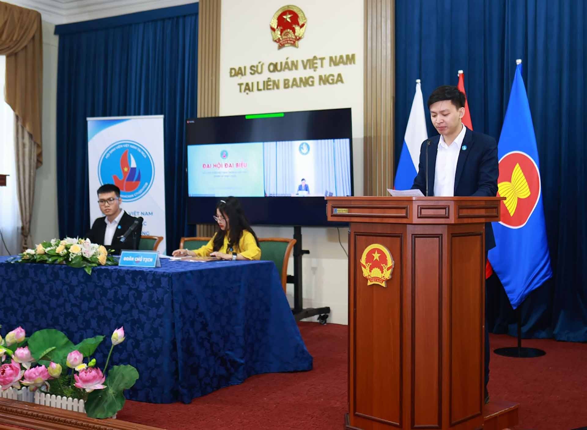 Hội sinh viên Việt Nam tại LB Nga tổ chức Đại hội lần thứ nhất, nhiệm kỳ 2024-2026 Hội sinh viên Việt Nam tại LB Nga tổ chức Đại hội lần thứ nhất, nhiệm kỳ 2024-2026