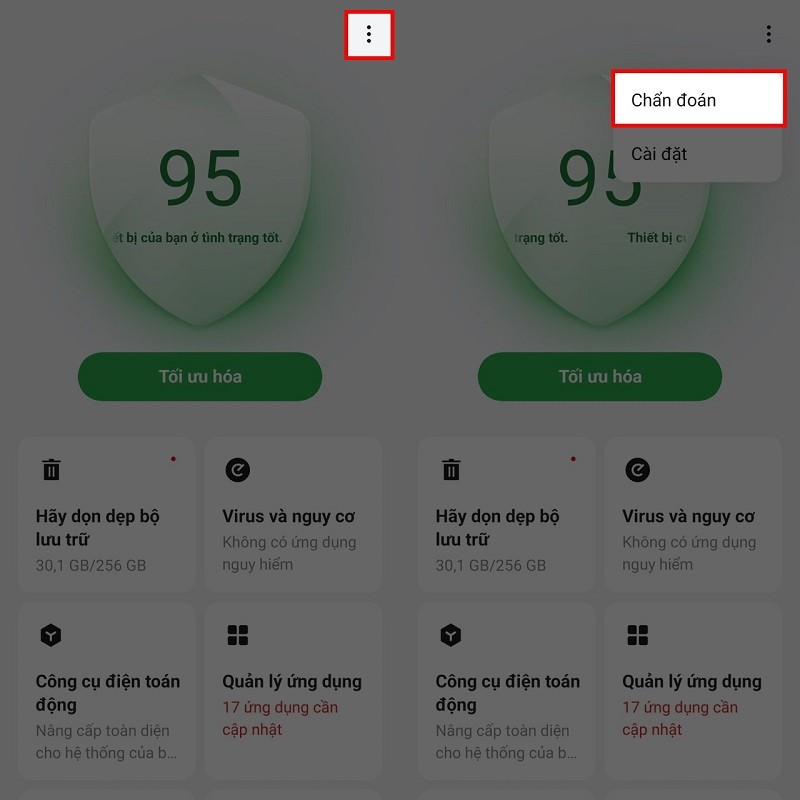 Cách kiểm tra cảm biến trên điện thoại OPPO siêu đơn giản Cách kiểm tra cảm biến trên điện thoại OPPO siêu đơn giản