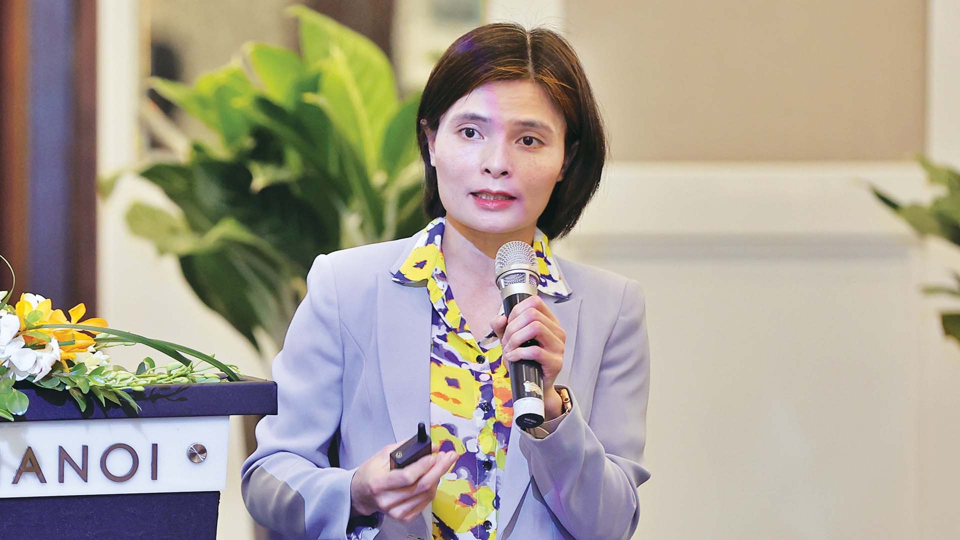 TS. Nguyễn Minh Thảo, Trưởng ban Cải cách môi trường kinh doanh, Viện Nghiên cứu quản lý kinh tế Trung ương. (Ảnh: Văn Đô)