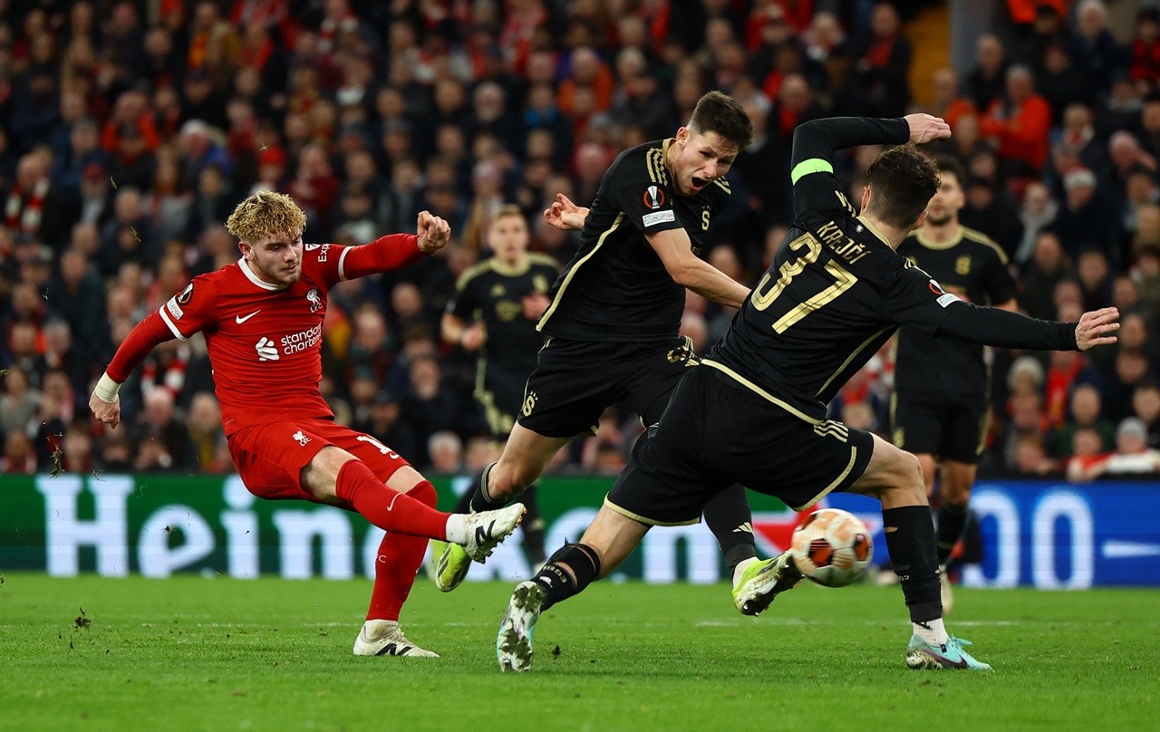 Europa League: Hình ảnh trận đấu các cầu thủ Liverpool ghi 6 bàn thắng vào lưới Sparta Prague Europa League: Hình ảnh trận đấu các cầu thủ Liverpool ghi 6 bàn thắng vào lưới Sparta Prague