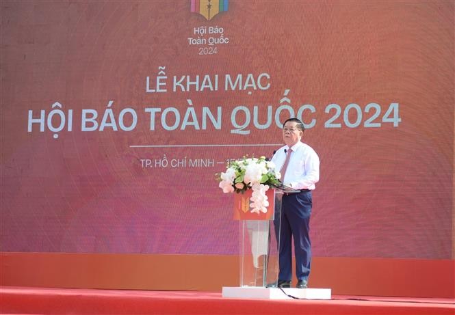 Khai mạc Hội Báo toàn quốc lần đầu tiên được tổ chức tại TP. Hồ Chí Minh Khai mạc Hội Báo toàn quốc lần đầu tiên được tổ chức tại TP. Hồ Chí Minh