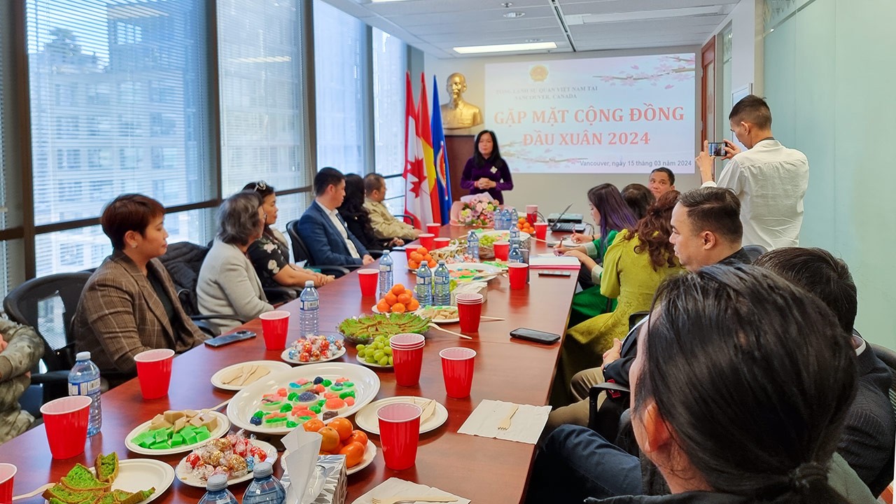 Tổng lãnh sự quán Việt Nam tại Vancouver, Canada gặp mặt đầu Xuân 2024 Tổng lãnh sự quán Việt Nam tại Vancouver, Canada gặp mặt đầu Xuân 2024