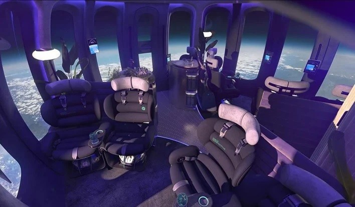 Dự án bữa ăn tại độ cao 30km kèm ngắm bình minh Trái đất được quan tâm Dự án bữa ăn tại độ cao 30km kèm ngắm bình minh Trái đất được quan tâm