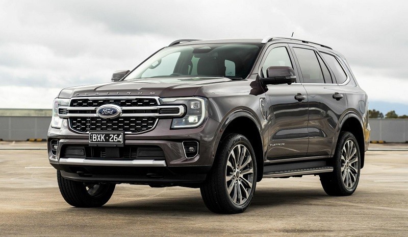 Cận cảnh Ford Everest Platinum 2024 vừa ra mắt tại Thái Lan, giá 1,58 tỷ đồng Cận cảnh Ford Everest Platinum 2024 vừa ra mắt tại Thái Lan, giá 1,58 tỷ đồng