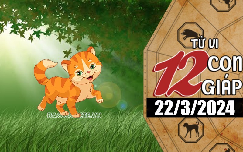 Tử vi hôm nay, xem tử vi 12 con giáp hôm nay ngày 22/3/2024: Tuổi Mão gia đạo bình an Tử vi hôm nay, xem tử vi 12 con giáp hôm nay ngày 22/3/2024: Tuổi Mão gia đạo bình an