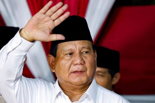 Ông Prabowo Subianto lần đầu tiên đắc cử Tổng thống Indonesia với 96.21 triệu phiếu bầu. (Nguồn: Reuters) Ông Prabowo Subianto lần đầu tiên đắc cử Tổng thống Indonesia với 96.21 triệu phiếu bầu. (Nguồn: Reuters)