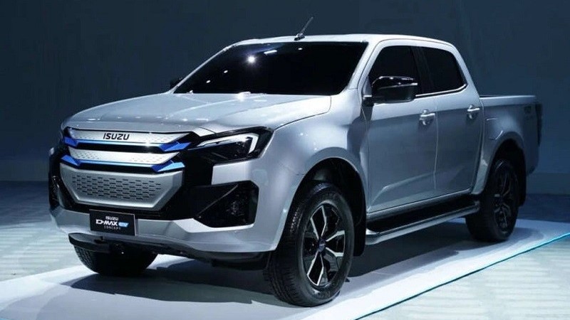 Xe bán tải Isuzu D-Max có thêm bản thuần điện và hybrid