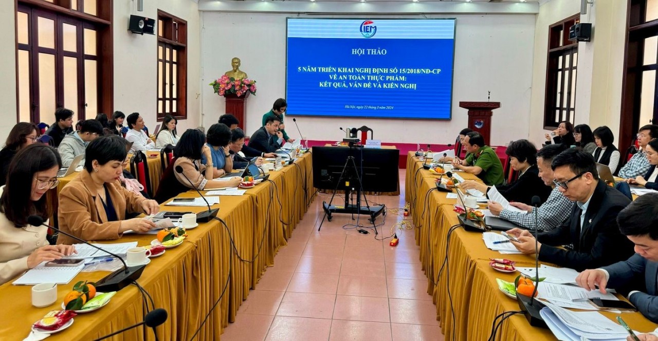 Nghị định 15 về an toàn thực phẩm là một cải cách thể chế đột phá Nghị định 15 về an toàn thực phẩm là một cải cách thể chế đột phá