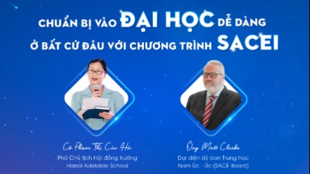 Hanoi Adelaide School đồng hành cùng phụ huynh trong hành trình tìm kiếm môi trường THPT