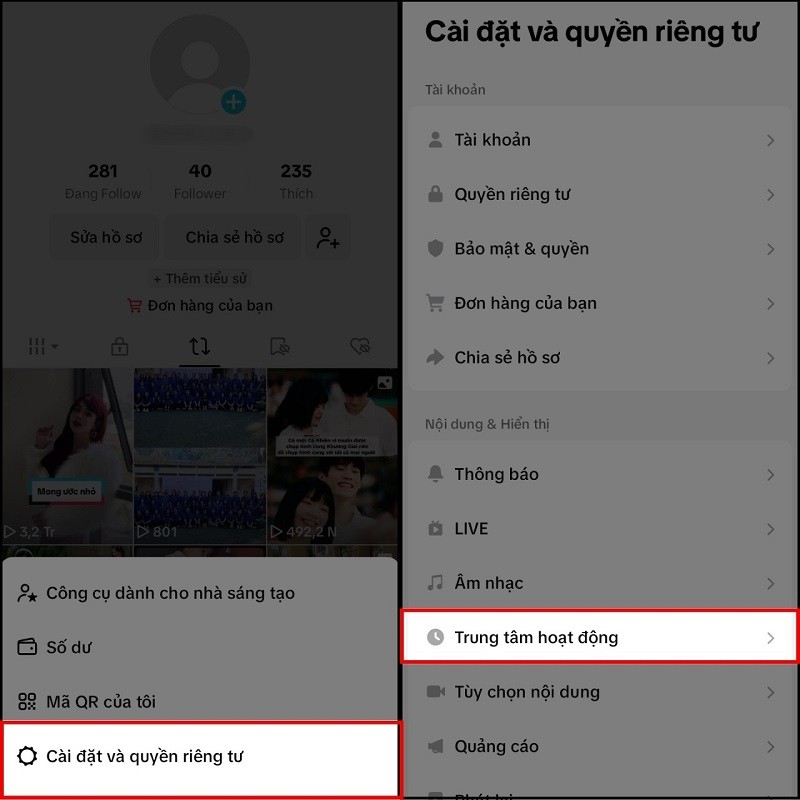 Cách xóa lịch sử bình luận trên TikTok siêu đơn giản Cách xóa lịch sử bình luận trên TikTok siêu đơn giản
