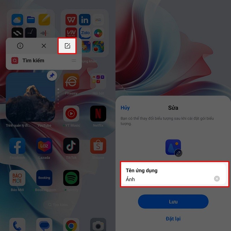 Cách sửa tên ứng dụng trên điện thoại OPPO theo sở thích cực đơn giản Cách sửa tên ứng dụng trên điện thoại OPPO theo sở thích cực đơn giản