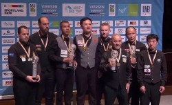 Trần Quyết Chiến, Bao Phương Vinh vô địch carom 3 băng đồng đội thế giới