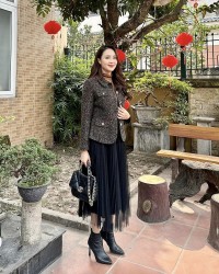 Diễn viên Hồng Diễm và phong cách thời trang công sở trên phim truyền hình