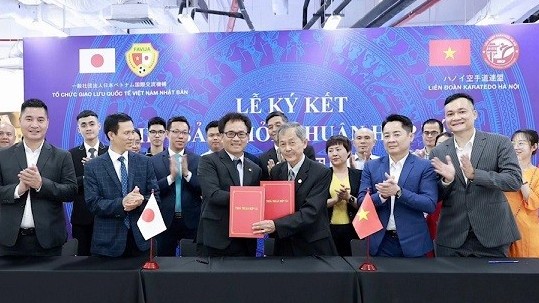 Thúc đẩy giao lưu quốc tế Việt Nam-Nhật Bản trong lĩnh vực Karatedo