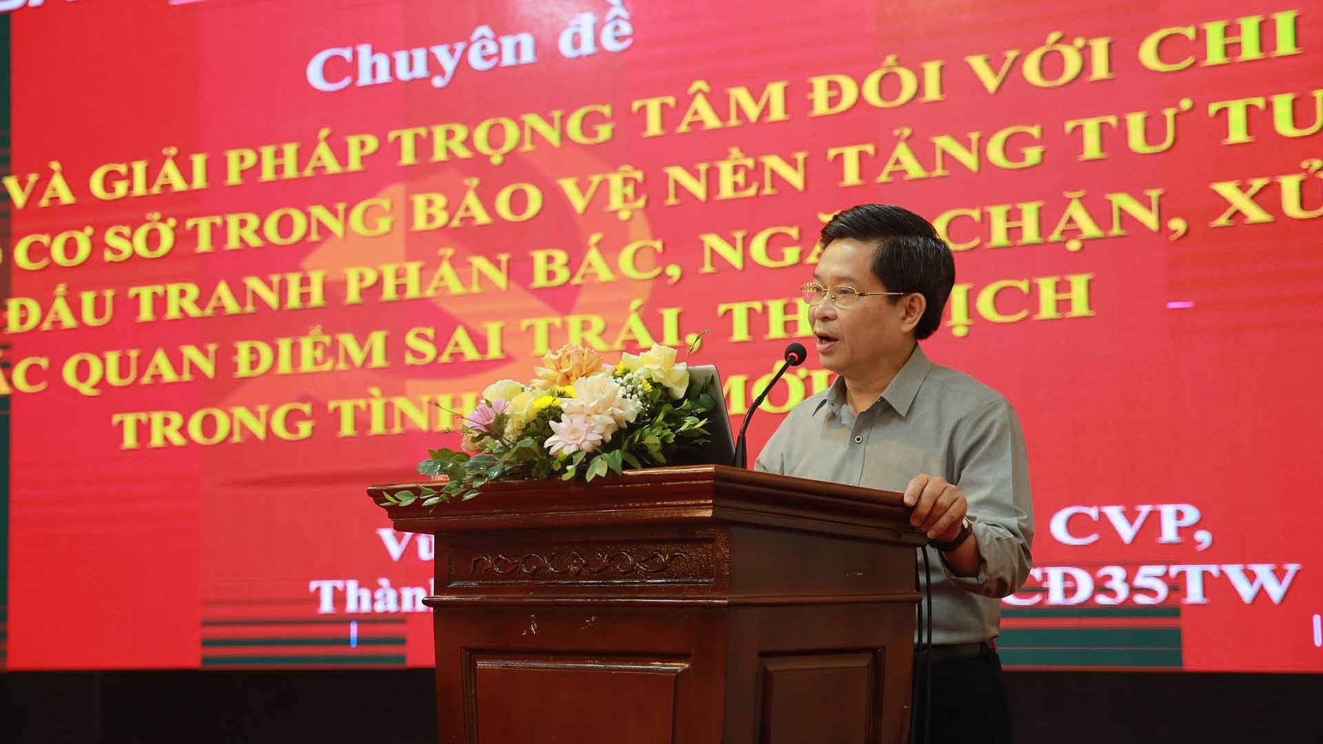 Đảng ủy Khối các cơ quan Trung ương tổ chức lớp bồi dưỡng nghiệp vụ công tác tư tưởng của Đảng