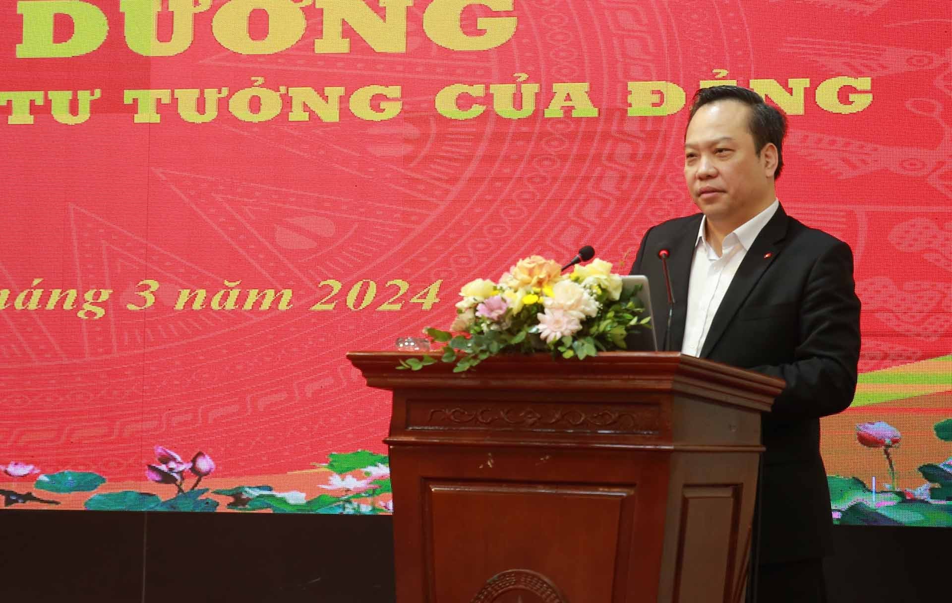 Đảng ủy Khối các cơ quan Trung ương khai giảng lớp bồi dưỡng nghiệp vụ công tác tư tưởng của Đảng Đảng ủy Khối các cơ quan Trung ương khai giảng lớp bồi dưỡng nghiệp vụ công tác tư tưởng của Đảng