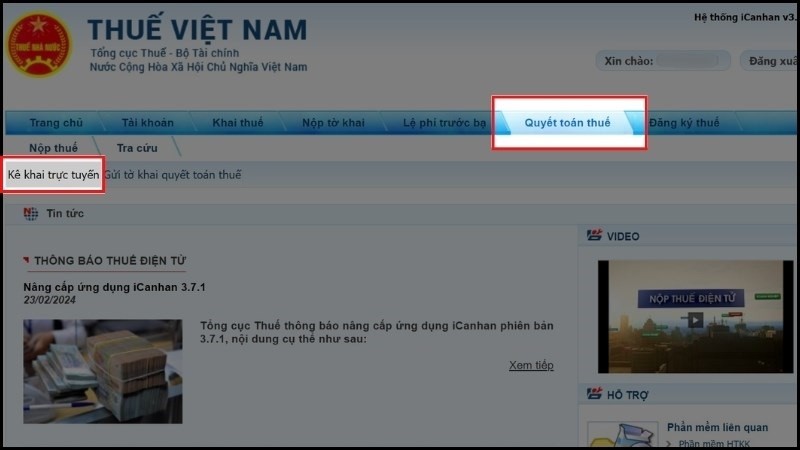Cách tự quyết toán thuế thu nhập cá nhân online năm 2024