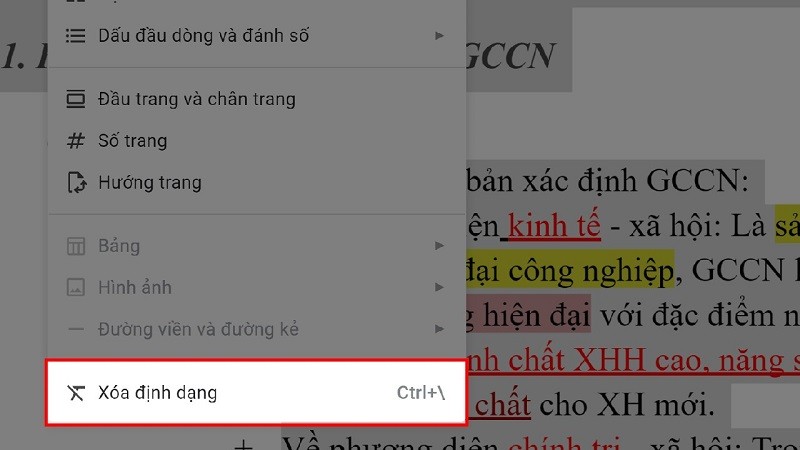 Cách xóa định dạng trong Google Docs siêu đơn giản mà bạn nên biết Cách xóa định dạng trong Google Docs siêu đơn giản mà bạn nên biết