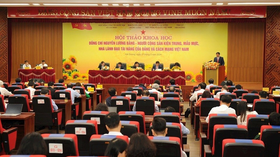 Hải Dương tri ân người cộng sản kiên trung, mẫu mực Nguyễn Lương Bằng