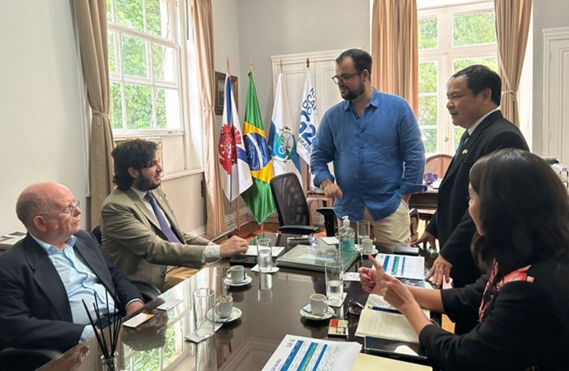 Bang Rio de Janeiro, Brazil mong muốn đẩy mạnh hợp tác giáo dục, du lịch, văn hoá với Việt Nam