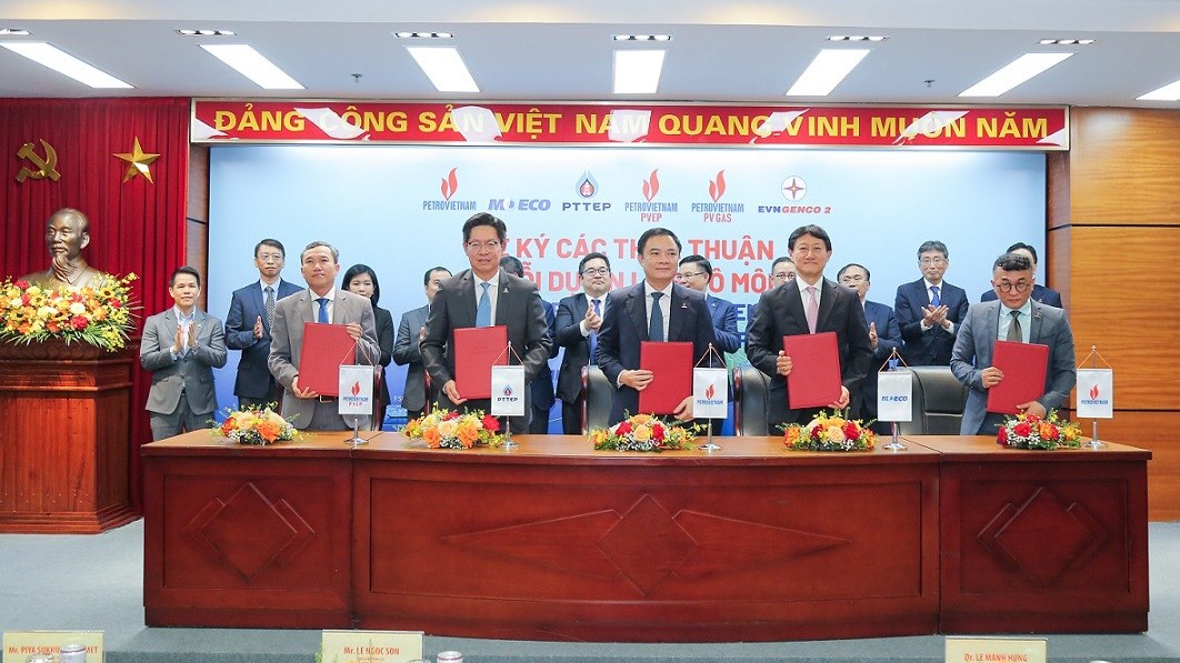 PetroVietnam và các đối tác ký kết các thỏa thuận thương mại cho chuỗi dự án khí điện Lô B – Ô Môn