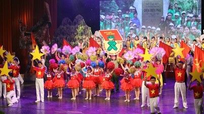 Phong phú hoạt động tại Liên hoan Chiến sĩ nhỏ Điện Biên toàn quốc lần thứ V