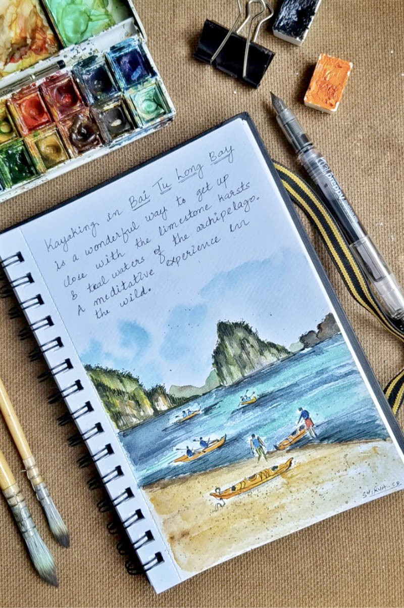 Một Việt Nam ấn tượng qua những bức ký hoạ của nhà văn nước ngoài Một Việt Nam ấn tượng qua những bức ký hoạ của nhà văn nước ngoài