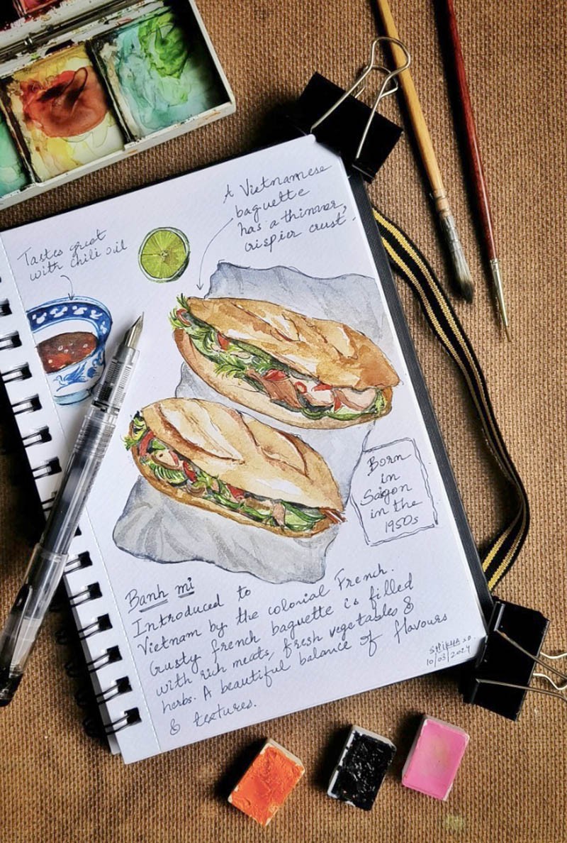 Một Việt Nam ấn tượng qua những bức ký hoạ của nhà văn nước ngoài Một Việt Nam ấn tượng qua những bức ký hoạ của nhà văn nước ngoài