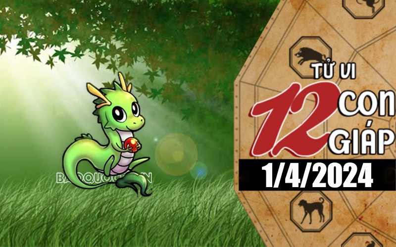 Tử vi hôm nay, xem tử vi 12 con giáp hôm nay ngày 1/4/2024: Tuổi Thìn chi tiêu tiết kiệm