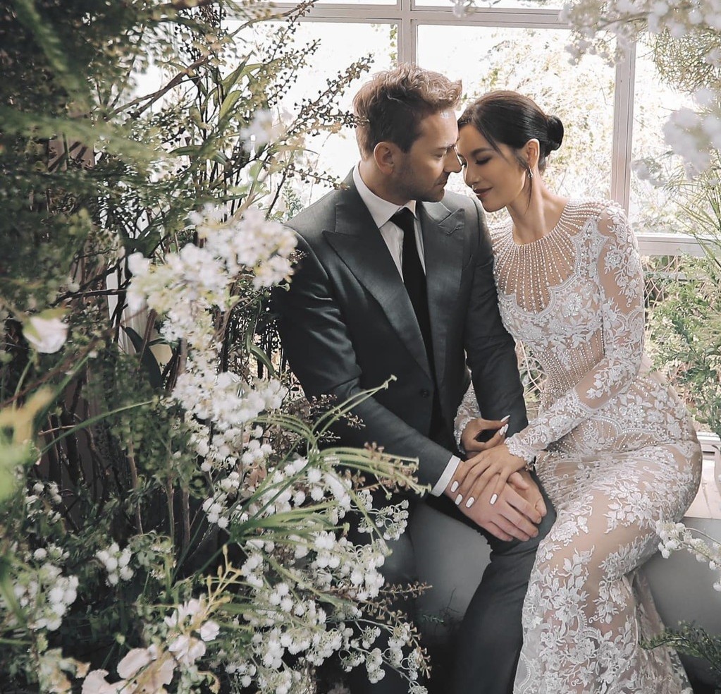 ảnh cưới siêu mẫu Minh Tú