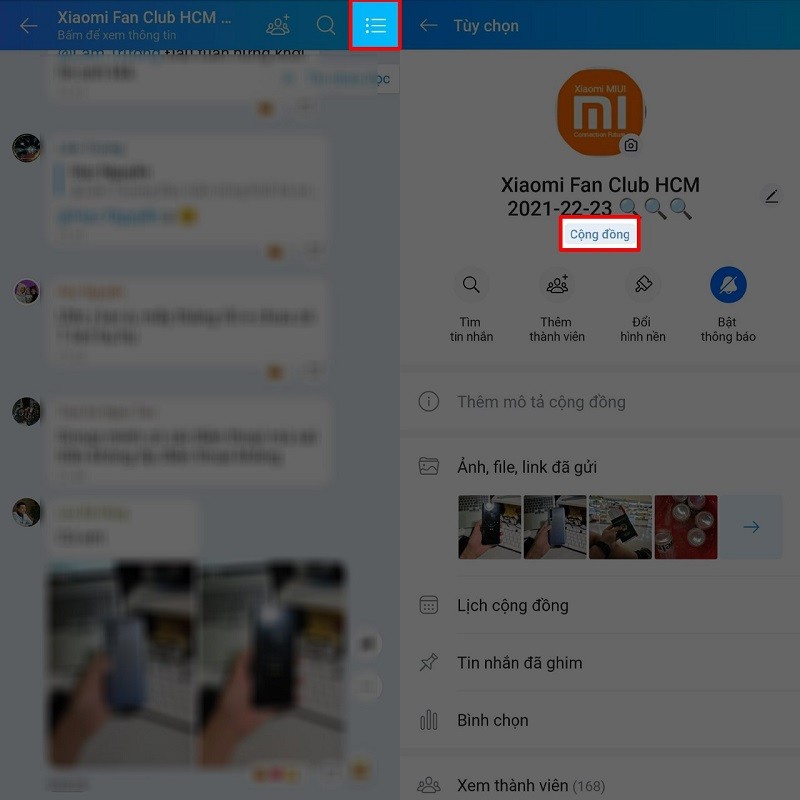 Hướng dẫn sử dụng tính năng trò chuyện cộng đồng trên Zalo Hướng dẫn sử dụng tính năng trò chuyện cộng đồng trên Zalo