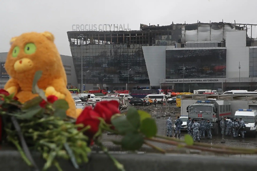 Vụ tấn công khủng bố ở Moscow: Nga yêu cầu Ukraine giao người liên quan, Kiev phản pháo. Reuters Vụ tấn công khủng bố ở Moscow: Nga yêu cầu Ukraine giao người liên quan, Kiev phản pháo. Reuters