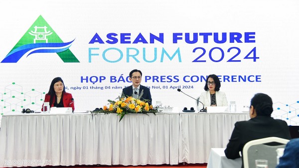Họp báo quốc tế về Diễn đàn Tương lai ASEAN 2024
