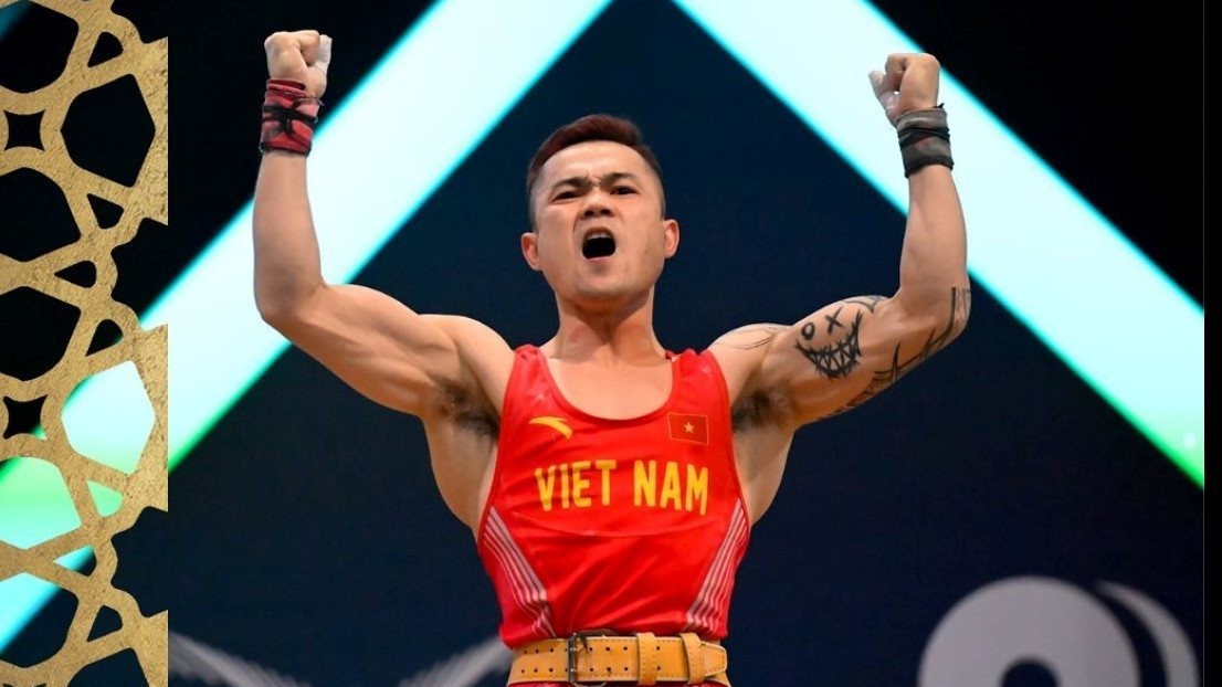 Cup cử tạ thế giới 2024: Lực sĩ Lại Gia Thành giành huy chương vàng đơn nam