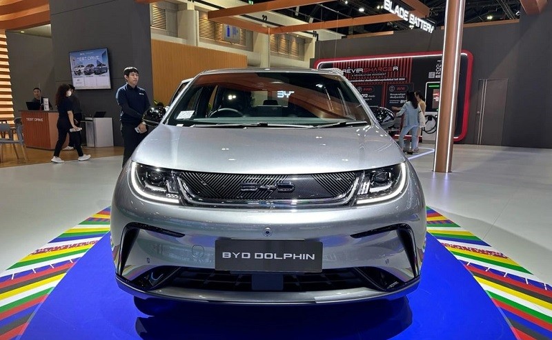 Cận cảnh xe điện BYD Dolphin vừa trình làng tại Thái Lan, giá từ 472 triệu đồng