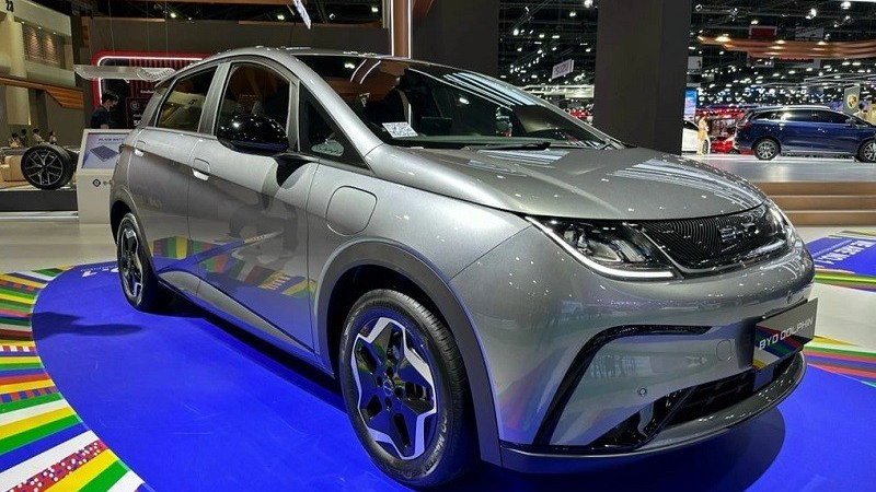 Cận cảnh xe điện BYD Dolphin vừa trình làng tại Thái Lan, giá từ 472 triệu đồng