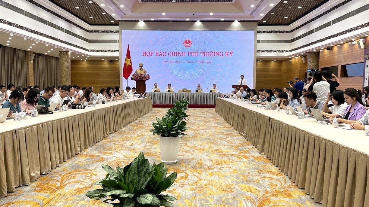 Họp báo Chính phủ thường kỳ tháng 3/2024: Đầu tư tạo động lực thúc đẩy tăng trưởng kinh tế