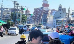 Cận cảnh hiện trường vụ động đất ở Đài Loan (Trung Quốc)