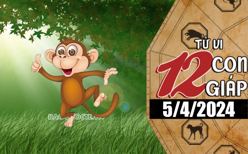 Tử vi hôm nay, xem tử vi 12 con giáp hôm nay ngày 5/4/2024: Tuổi Thân tài chính thừa chi tiêu