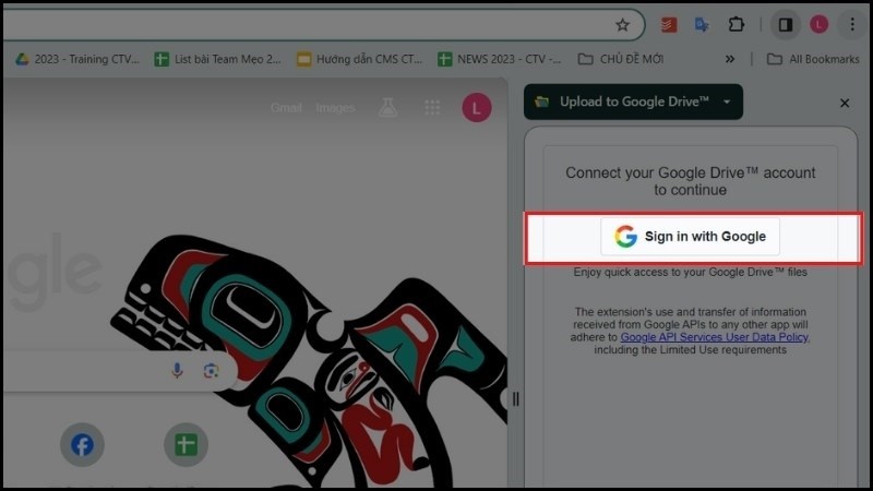 Cách tải tập tin vào Google Drive với extension nhanh chóng, dễ thực hiện Cách tải tập tin vào Google Drive với extension nhanh chóng, dễ thực hiện