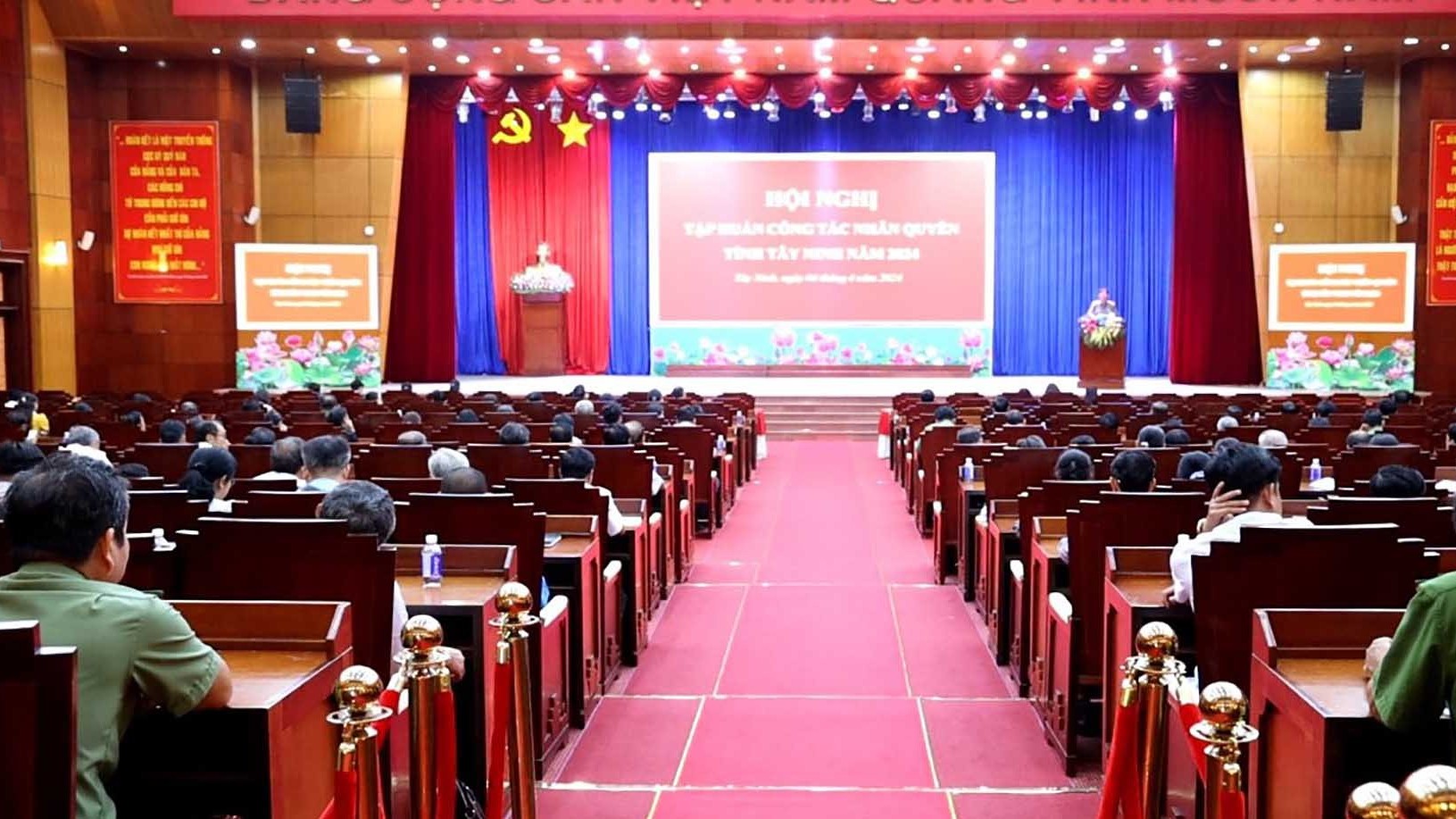 Hội nghị tập huấn công tác nhân quyền tỉnh Tây Ninh năm 2024