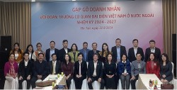 Thúc đẩy kết nối, xúc tiến đầu tư, thương mại giữa các doanh nhân với Trưởng cơ quan đại diện Việt Nam tại nước ngoài